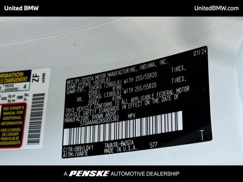 Used 2024 Lexus TX 350 FWD w/ Technology Package image 15