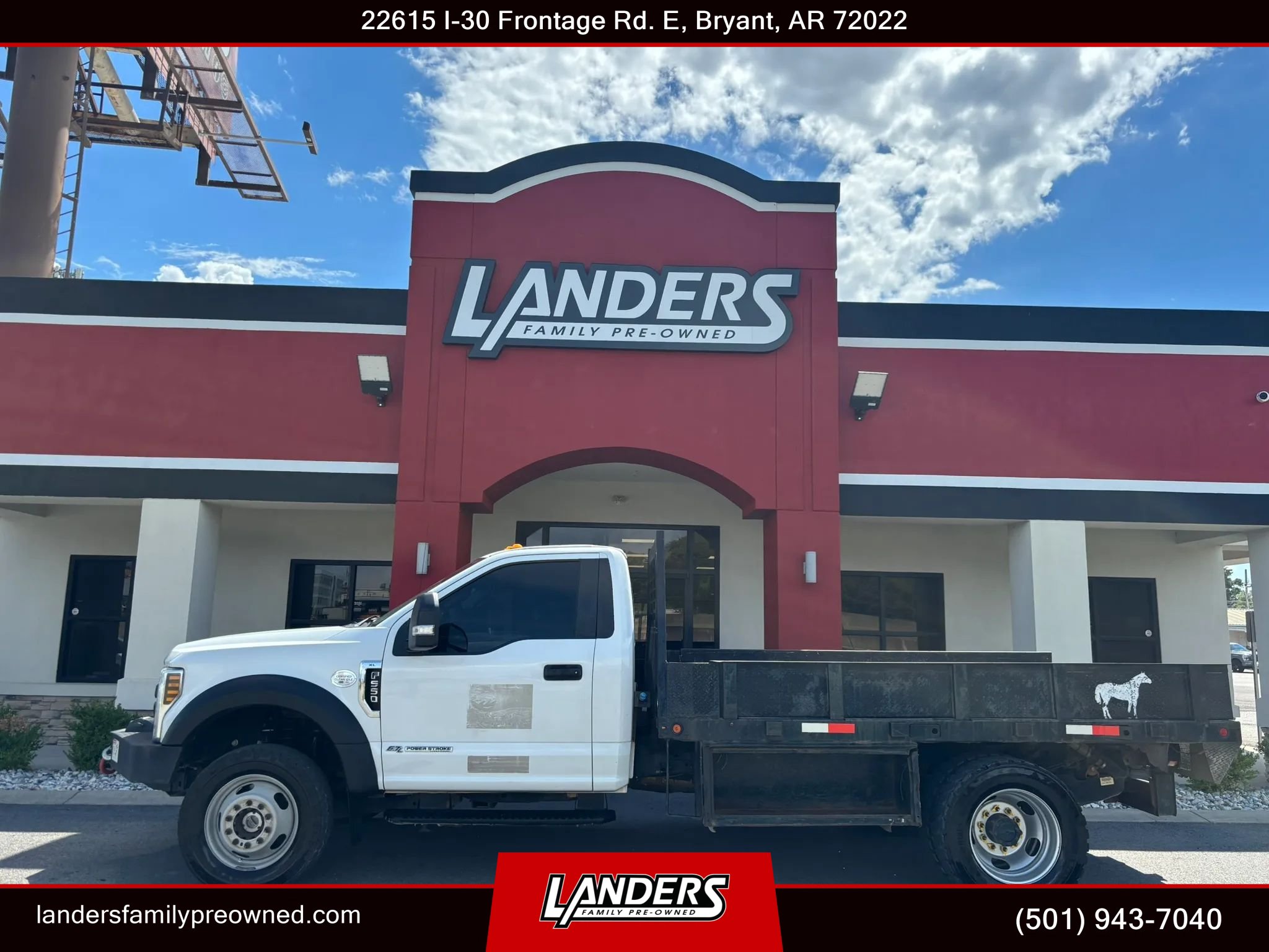 Used 2019 Ford F550 4x4 Regular Cab Super Duty image 1