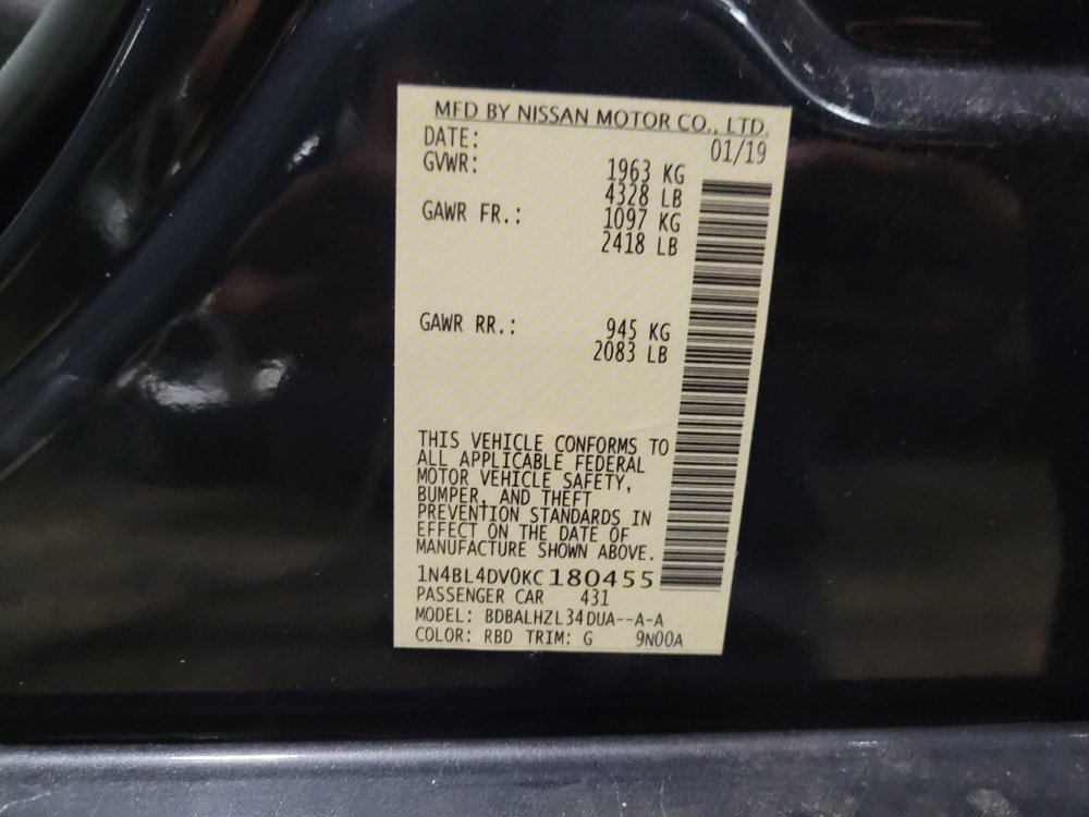 Used 2019 Nissan Altima 2.5 SV FWD image 33