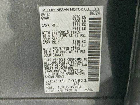 Used 2024 Nissan Pathfinder SV FWD image 30