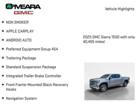 Used 2025 GMC Sierra 1500 SLT AWD/4WD image 7