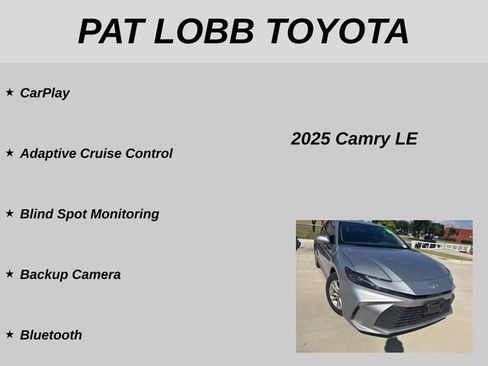 Used 2025 Toyota Camry LE FWD image 17