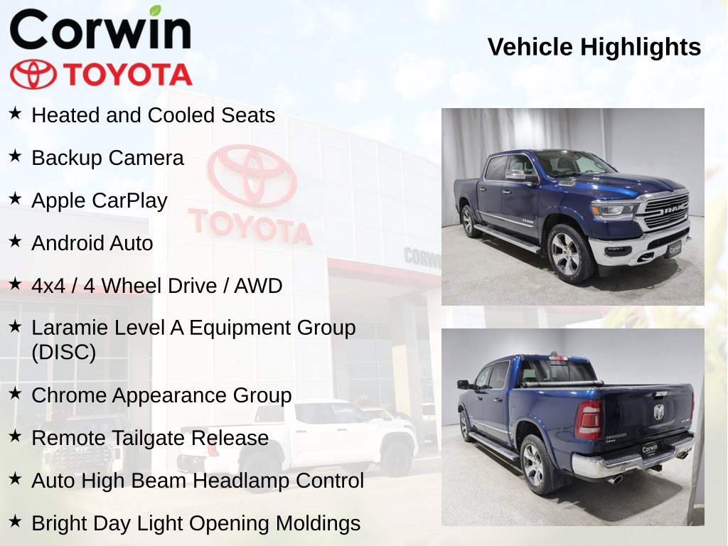 Used 2022 RAM 1500 Laramie AWD/4WD image 11