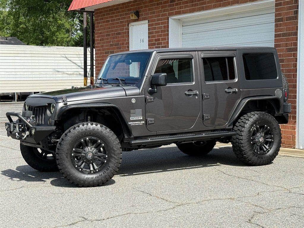 Used 2017 Jeep Wrangler Unlimited Sport w/ Quick Order Package 24S AWD/4WD image 8