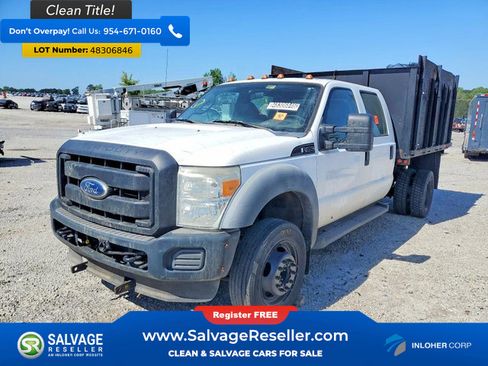 Used 2011 Ford F450 XL w/ Snow Plow Prep Pkg image 1