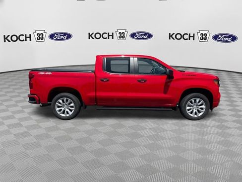 Used 2022 Chevrolet Silverado 1500 Custom w/ LPO, Dark Essentials Package AWD/4WD image 9
