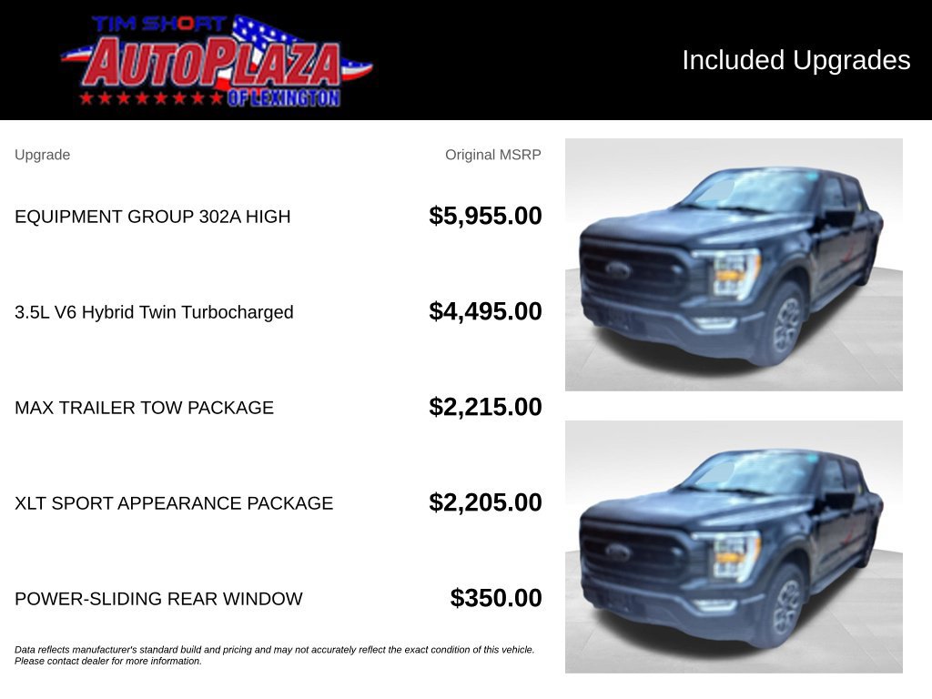 Used 2023 Ford F150 XLT w/ Equipment Group 302A High AWD/4WD image 13
