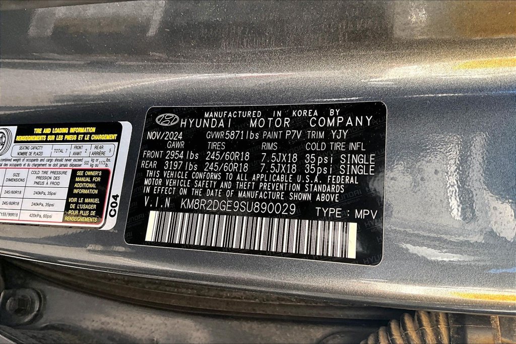 Used 2025 Hyundai Palisade SEL AWD/4WD image 35