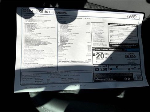 New 2025 Audi Q7 3.0T Premium Plus image 14