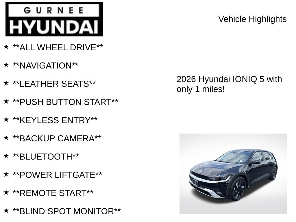New 2026 Hyundai Ioniq 5 SEL AWD/4WD image 7