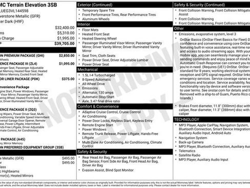 New 2027 GMC Terrain Elevation w/ Elevation Premium Package AWD/4WD image 4