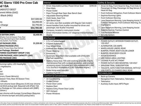 Used 2026 GMC Sierra 1500 Pro w/ Graphite Edition image 4