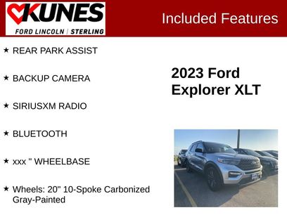 Certified 2023 Ford Explorer XLT w/ Equipment Group 202A