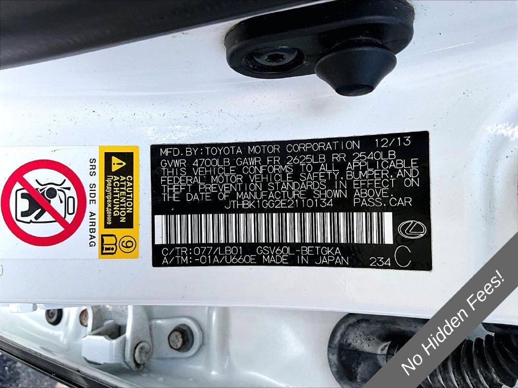 Used 2014 Lexus ES 350 w/ Luxury Package FWD image 29