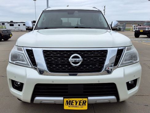 Used 2017 Nissan Armada Platinum w/ Captain Seat Package AWD/4WD image 3