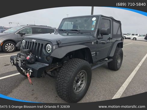 Used 2017 Jeep Wrangler Sport w/ Quick Order Package 23S AWD/4WD image 1