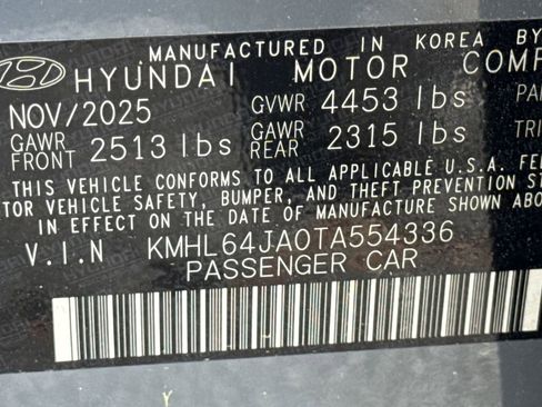 New 2026 Hyundai Sonata SEL FWD image 30