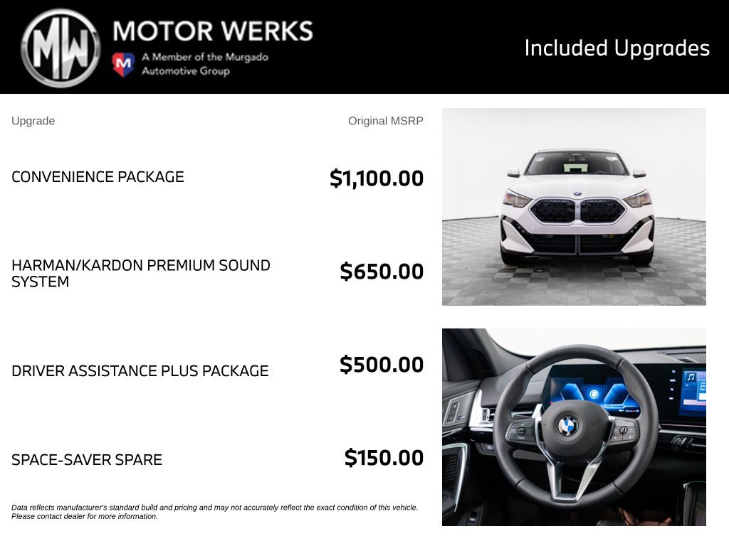 Used 2026 BMW X2 xDrive28i w/ Convenience Package AWD/4WD image 4