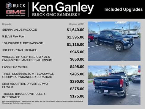 Used 2021 GMC Sierra 1500 4x4 Crew Cab w/ Sierra Value Package image 6