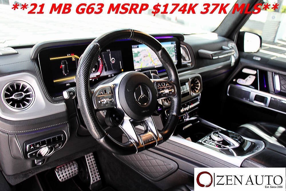 Used 2021 Mercedes-Benz G 63 AMG 4MATIC image 31