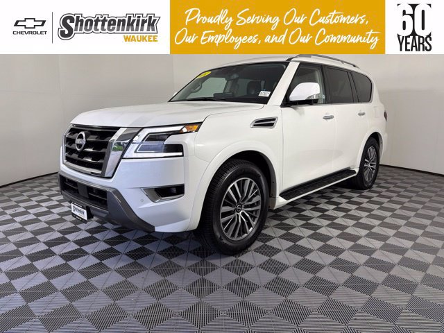 Used 2024 Nissan Armada SL w/ Captain's Chairs Package AWD/4WD 360° Tour
