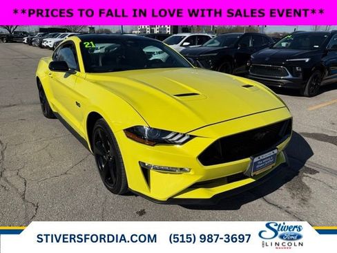 Certified 2021 Ford Mustang GT Premium w/ Black Accent Package image 1