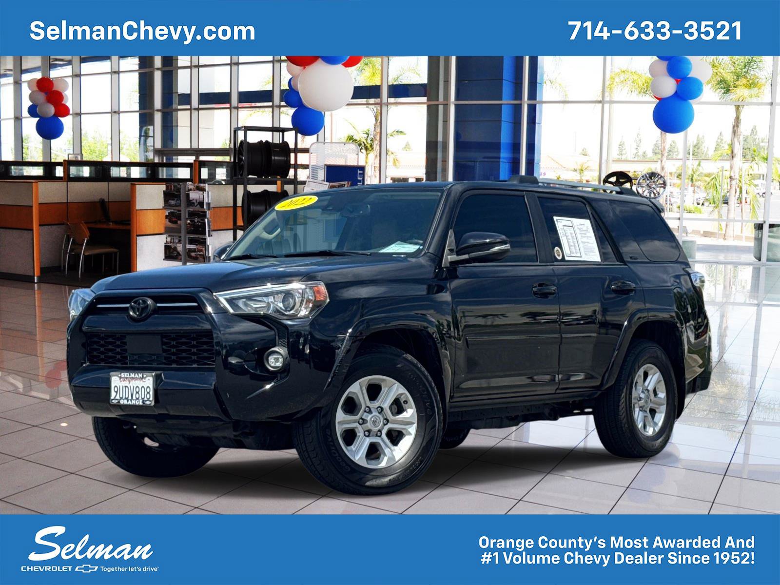 Used 2022 Toyota 4Runner SR5 Premium w/ Moonroof Package RWD image 1