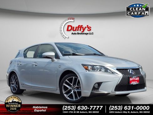 Used 2014 Lexus CT 200h w/ F Sport w/Nuluxe Interior FWD image 1