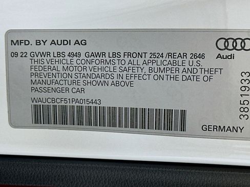 Used 2023 Audi A5 2.0T Premium Plus w/ Premium Plus image 24