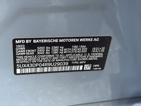 Used 2024 BMW X3 sDrive30i w/ M Sport Package RWD image 32
