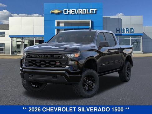 New 2026 Chevrolet Silverado 1500 Custom Trail Boss w/ Dark Appearance Package AWD/4WD image 9
