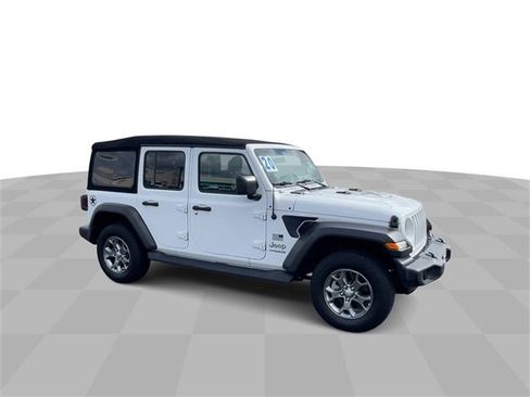 Used 2020 Jeep Wrangler Unlimited Sport image 2