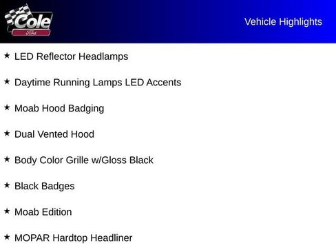 Used 2019 Jeep Wrangler Unlimited Sahara w/ Quick Order Package 24M Moab image 7