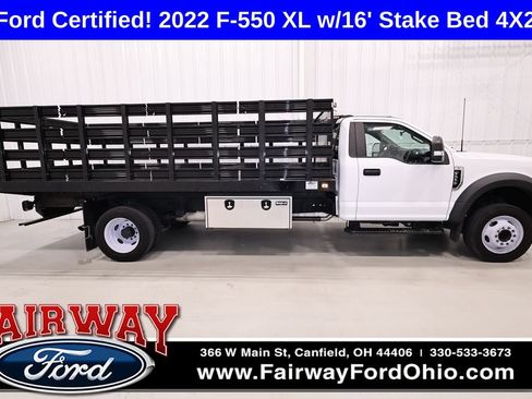 Certified 2022 Ford F550 2WD Regular Cab Super Duty image 1