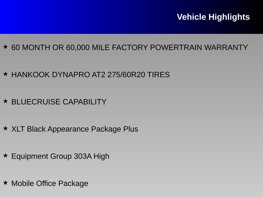 Used 2024 Ford F150 XLT w/ Equipment Group 303A High AWD/4WD image 16