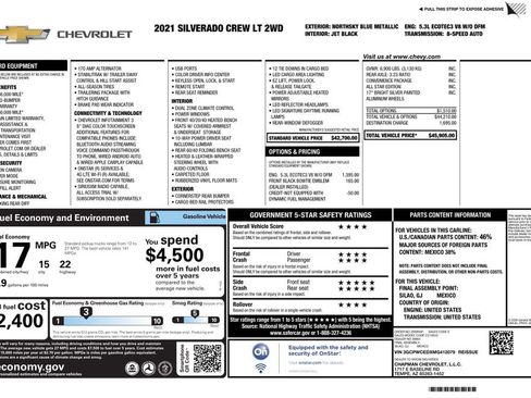 Used 2021 Chevrolet Silverado 1500 LT RWD image 4