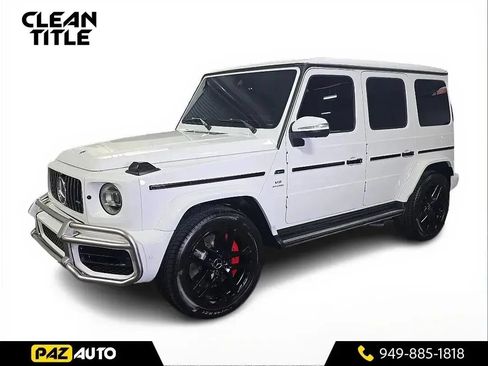 Used 2021 Mercedes-Benz G 63 AMG 4MATIC w/ G Manufaktur Interior Package image 1