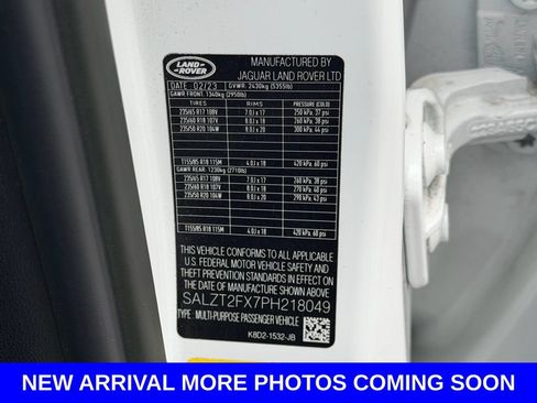 Used 2023 Land Rover Range Rover Evoque R-Dynamic S AWD/4WD image 23