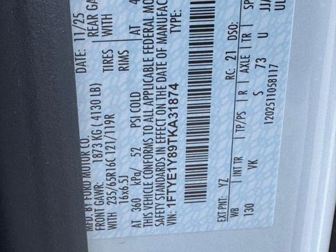 New 2026 Ford Transit 150 Low Roof image 38