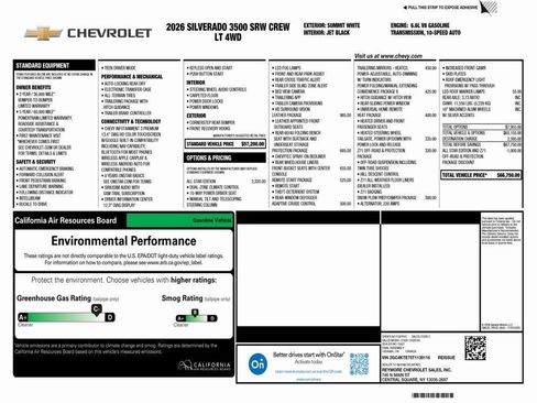 New 2026 Chevrolet Silverado 3500 LT w/ All Star Edition image 3