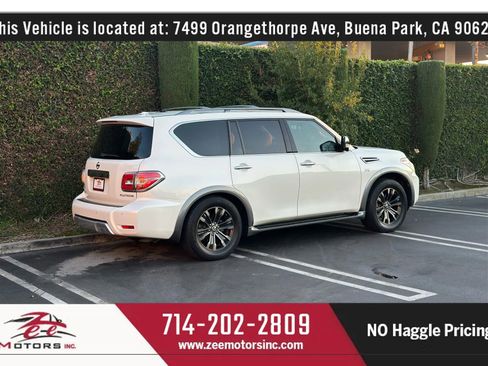 Used 2017 Nissan Armada Platinum w/ Captain Seat Package image 6
