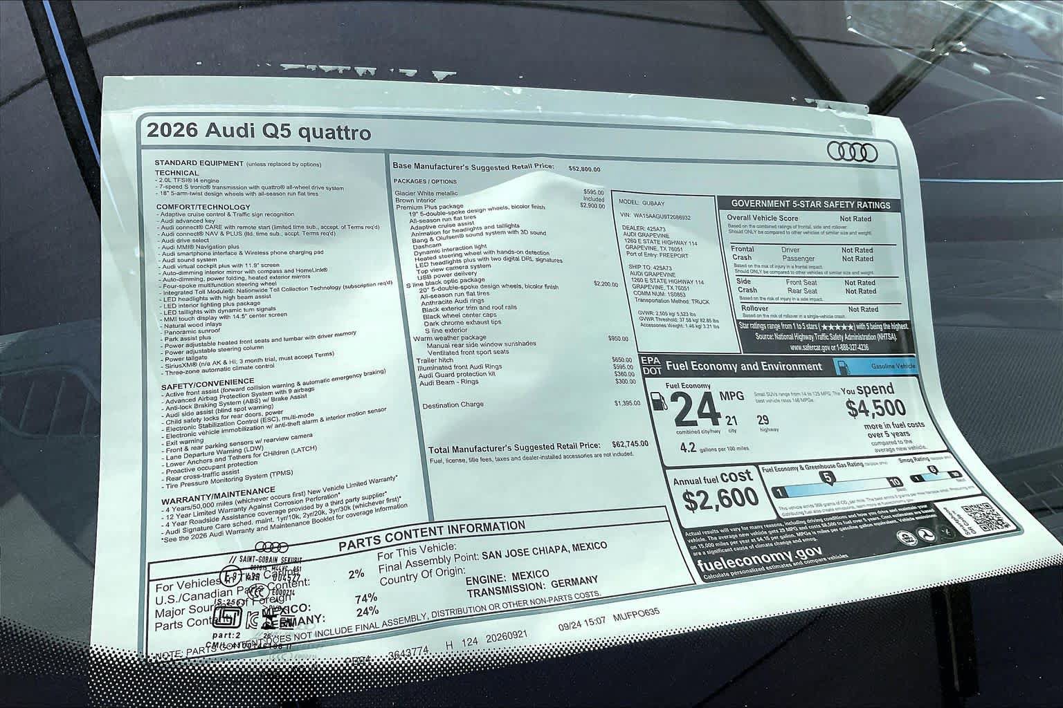 New 2026 Audi Q5 Premium Plus AWD/4WD image 19