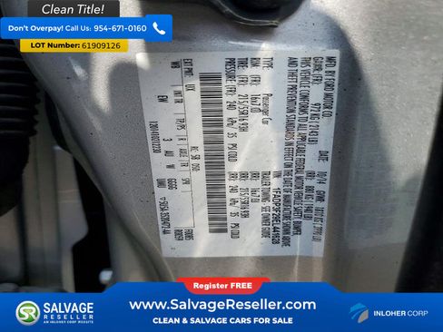 Used 2014 Ford Focus SE w/ SE Winter Package FWD image 16