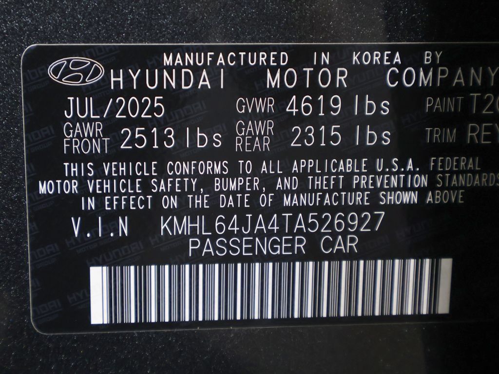Certified 2026 Hyundai Sonata SEL AWD/4WD image 39