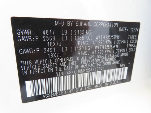 Used 2025 Subaru Crosstrek 2.5i Limited w/ Crosstrek Mirror Package image 29