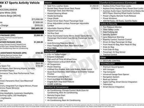 Used 2019 BMW X7 xDrive40i w/ Premium Package image 35