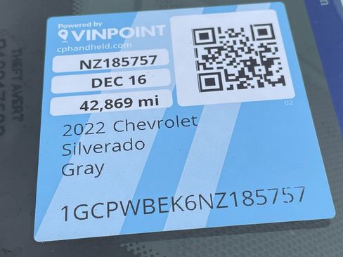 Used 2022 Chevrolet Silverado 1500 Custom image 3