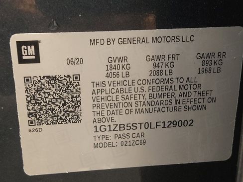 Used 2020 Chevrolet Malibu LS w/ LPO, Convenience Package 1 FWD image 33
