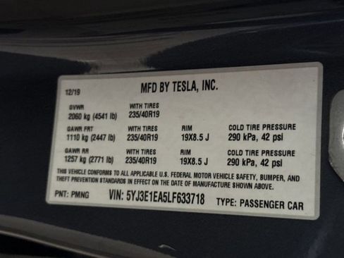 Used 2020 Tesla Model 3 Standard Range Plus image 21