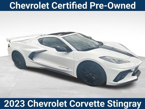 Certified 2023 Chevrolet Corvette Stingray Premium Cpe image 1